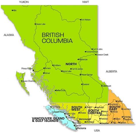 map of bc canada|Iba pa.